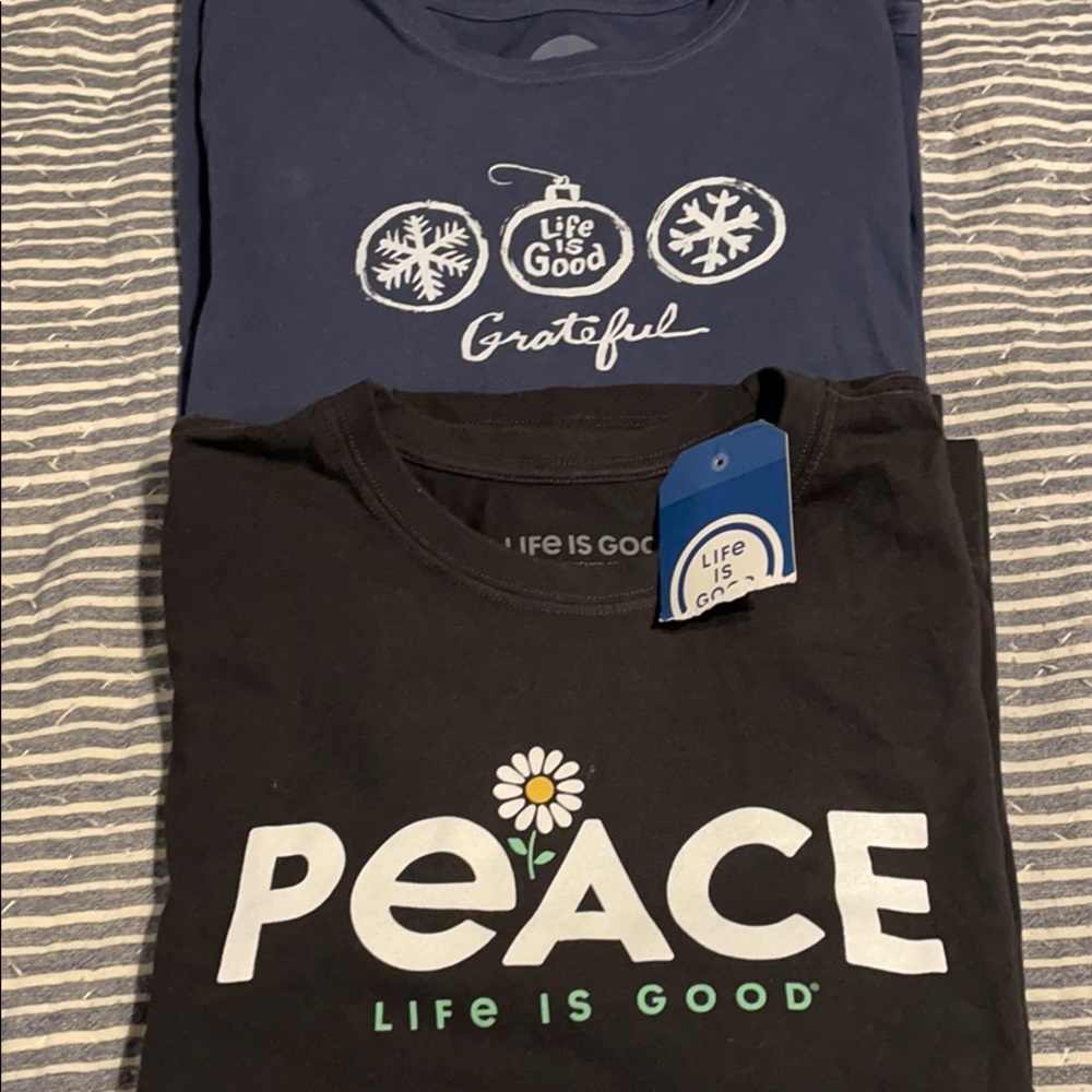Life Is Good long sleeve pajama shirts